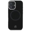 Mercedes MEHMP16S23SUTTK iPhone 16 6.1  czarny/black hardcase Silicone Tonal Logo MagSafe
